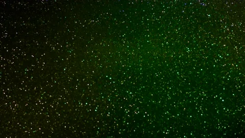 Color changing background with blinking lights. Night. Dark Stock-Footage 233501320