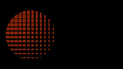 Color Changing Block Ball Animation on Green Screen Stock Footage 332160058