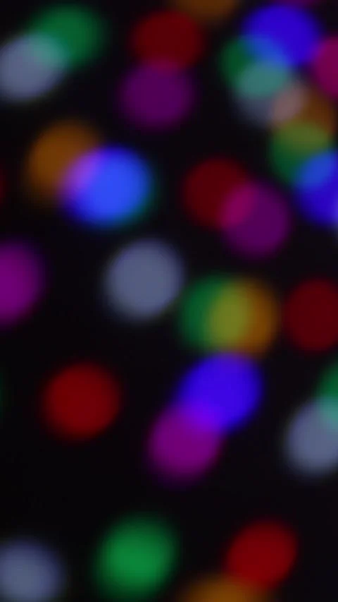 Color Changing Bokeh Lights on Dark Abstract Background 스톡 동영상 339620930