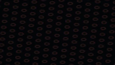 Color changing digital halftone grid pattern on black background Stock Footage 335938224