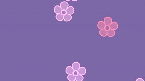 Color Changing Flower Loop Stock Footage 43618713