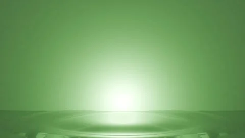 Color Changing Fluid Droplet Over Rippling Liquid Pool Vidéo 334234853
