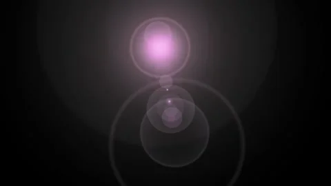 Color Changing Lens Flare Horizontal Motion Overlay. 動画素材 332150091