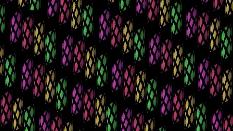 Color changing shapes video background Stock Footage 72657763