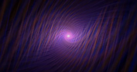 Color changing spiral abstract seamless animation, 4k relax background Stock Footage