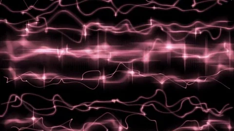 Color changing waves Stock Footage 71163718