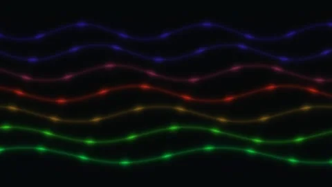 Color channel flicker background in seamless looping video Stock Footage 342354286