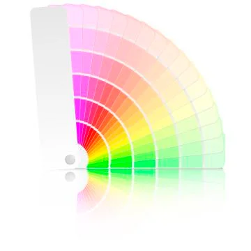 Color chart Stock Illustration