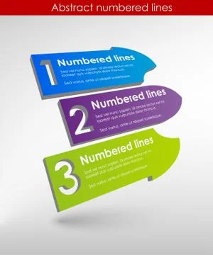 Color chat boxes in three steps Stock Illustration