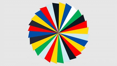 Color Circle Animation Stock Footage 274936830