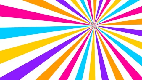 Color circle background white Video stock 253708317