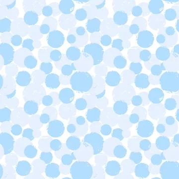 Color circle. chaotic pattern circle lines. vector Seamless pattern. Stock Illustration