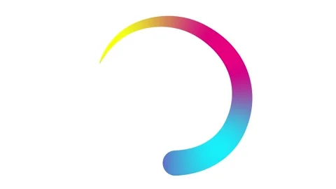 Color circle drop of liquid white 스톡 동영상 346691444