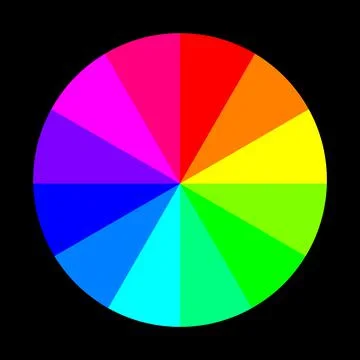 Color circle Stock Illustration