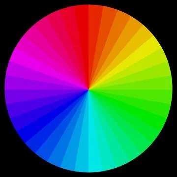 Color circle Stock Illustration