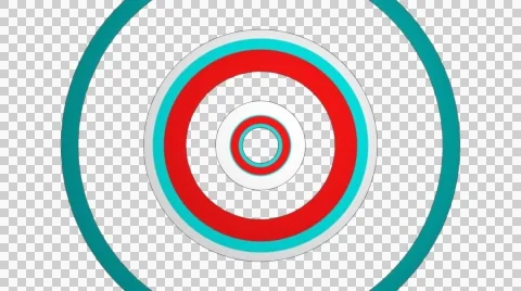 Color circle line Video stock 44213476