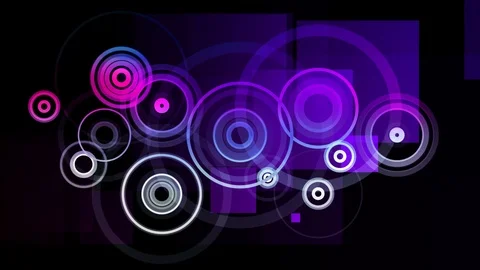 Color circle motion Stock Footage 95307907