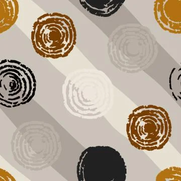 Color circle seamless background Stock Illustration