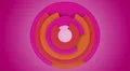 Color circles background, loop. HD Footage