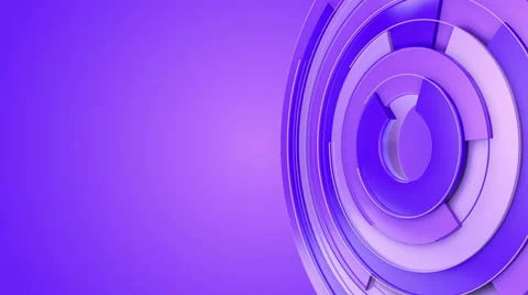 Color circles background, loop. Video stock 36895025