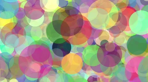 Color Circles Flight abstract background loop Stock Footage 41449809