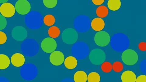 Color circles Stock Footage 8984253