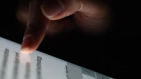 Color Correction iPad Screen Video stock 265686953