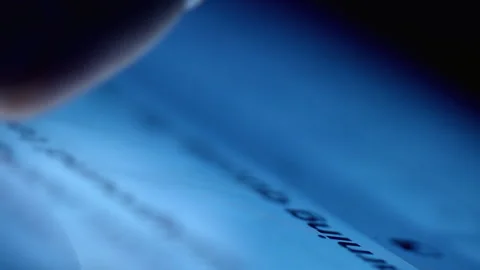 Color Correction iPad Screen Video stock 266245454