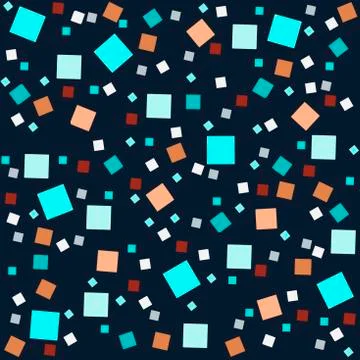 Color cube pattern 스톡 일러스트
