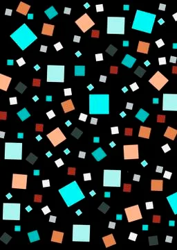 Color cube pattern Illustrazione stock
