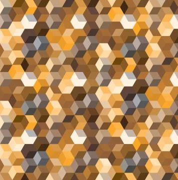 Color cubes Stock Illustration