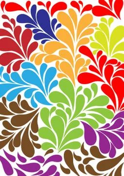 Color cucumbers background pattern Stock Illustration