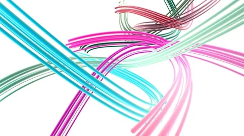 Color Curves (HD+Loop) Video stock 7137029