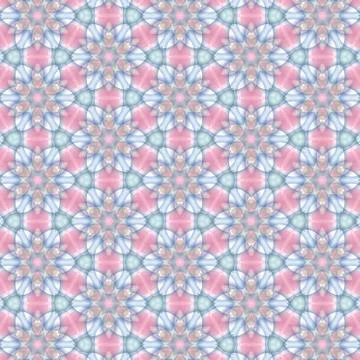 Color decorative seamless pattern with geometric ornamnet. Background for pri Stock Illustration
