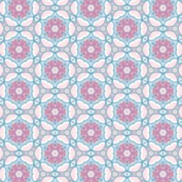 Color decorative seamless pattern with geometric ornamnet. Background for pri 스톡 일러스트