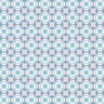 Color decorative seamless pattern with geometric ornamnet. Background for pri Stock Illustration