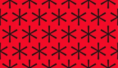 Color design geometric pattern. Seamless vector illustration red color. イラスト素材