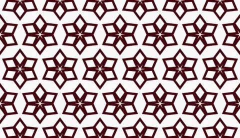 Color design geometric pattern. Seamless vector illustration red color. Stock Illustration