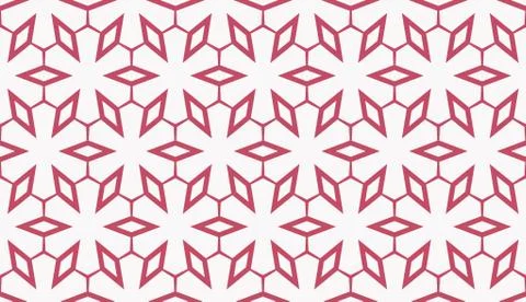 Color design geometric pattern. Seamless vector illustration red color. Stock Illustration