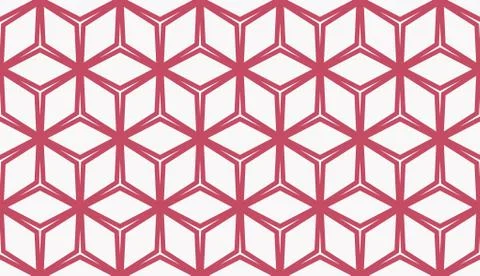 Color design geometric pattern. Seamless vector illustration red color. Stock Illustration