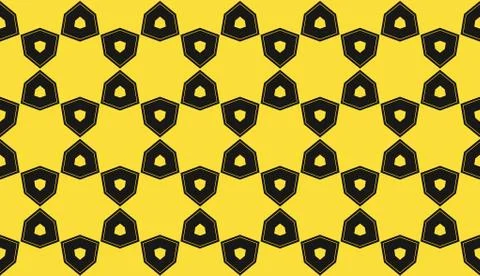 Color design geometric pattern. Seamless vector illustration yellow color. Stock Illustration
