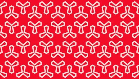 Color design geometric pattern. Seamless vector illustration red color. 스톡 일러스트
