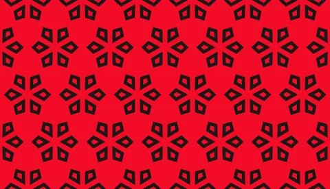 Color design geometric pattern. Seamless vector illustration red color. Stock Illustration