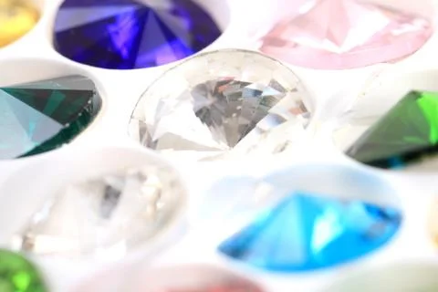 Color diamonds texture Foto stock
