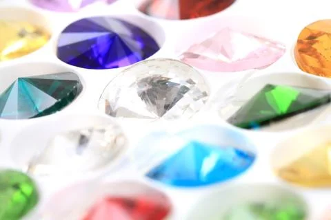 Color diamonds texture Foto stock