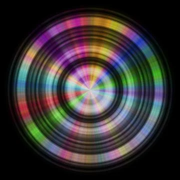 Color disc generated hires texture Stock Illustration