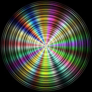 Color disc generated hires texture Stock Illustration