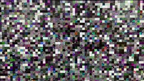 Color display small noise Stock Footage 165103529
