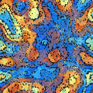 The color dots abstract background Stock Illustration