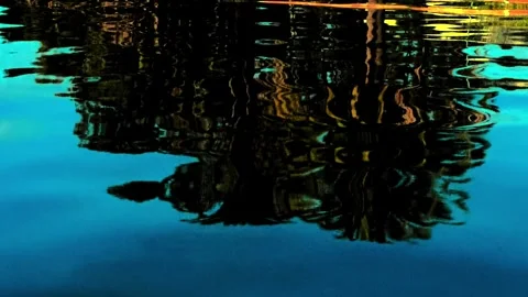 Color dreaming reflection Stock Footage 275335047